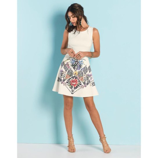 Vestido Endless Curto - Branco