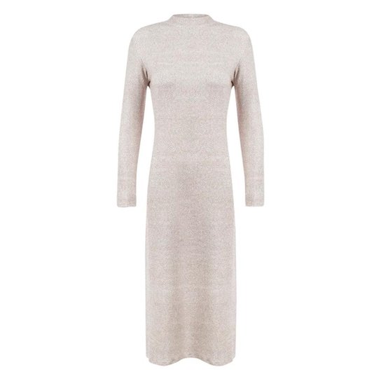 Vestido Kika Simonsen Glitter Feminino - Branco
