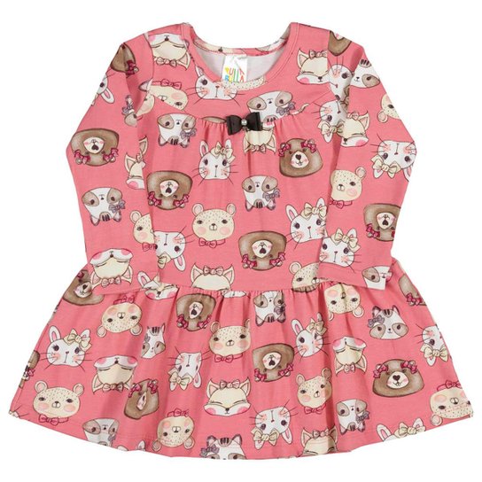 Vestido Rotativo Pulla Bulla - Rosa