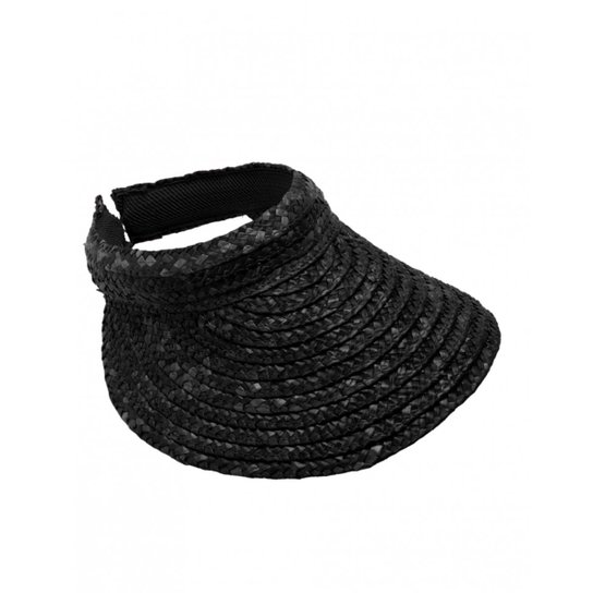 Viseira Amaro De Palha Feminino - Preto