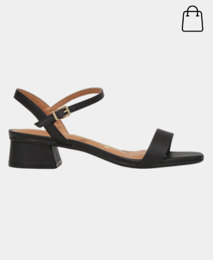 Sandália Salto Baixo