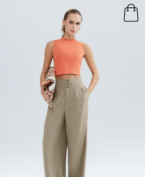 Regata Feminina Cropped