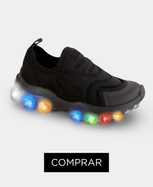 Tênis Infantil Com Led