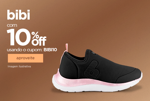 Bibi com cupom de 10% off