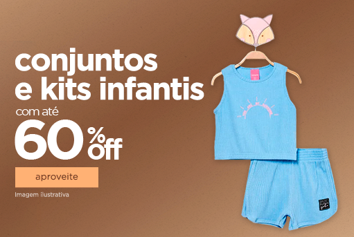 Conjuntos e kits infantil
