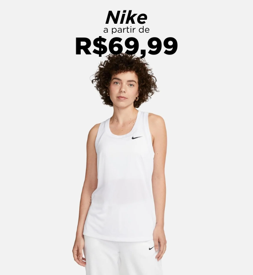 Nike a partir de R$69,99