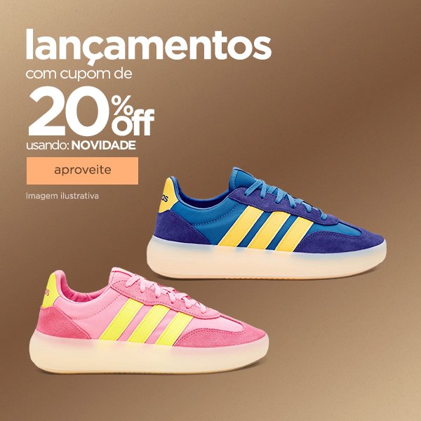 Lançamentos com 20% off