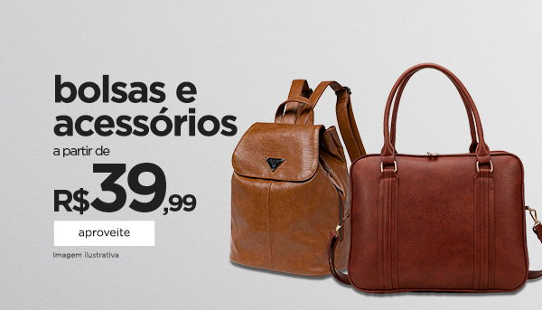 Bolsas e acessórios
