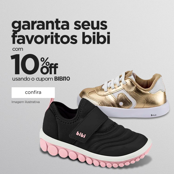 Bibi com cupom de 10% off