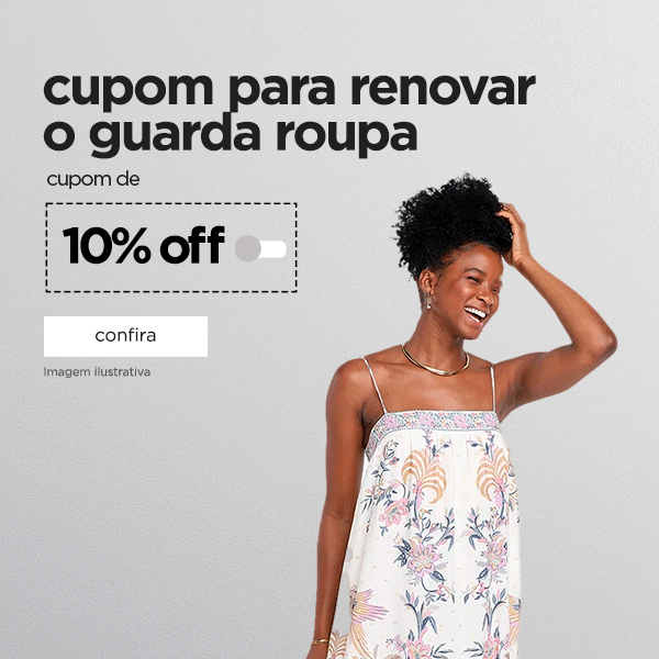 Cupons de 10 a 20% off