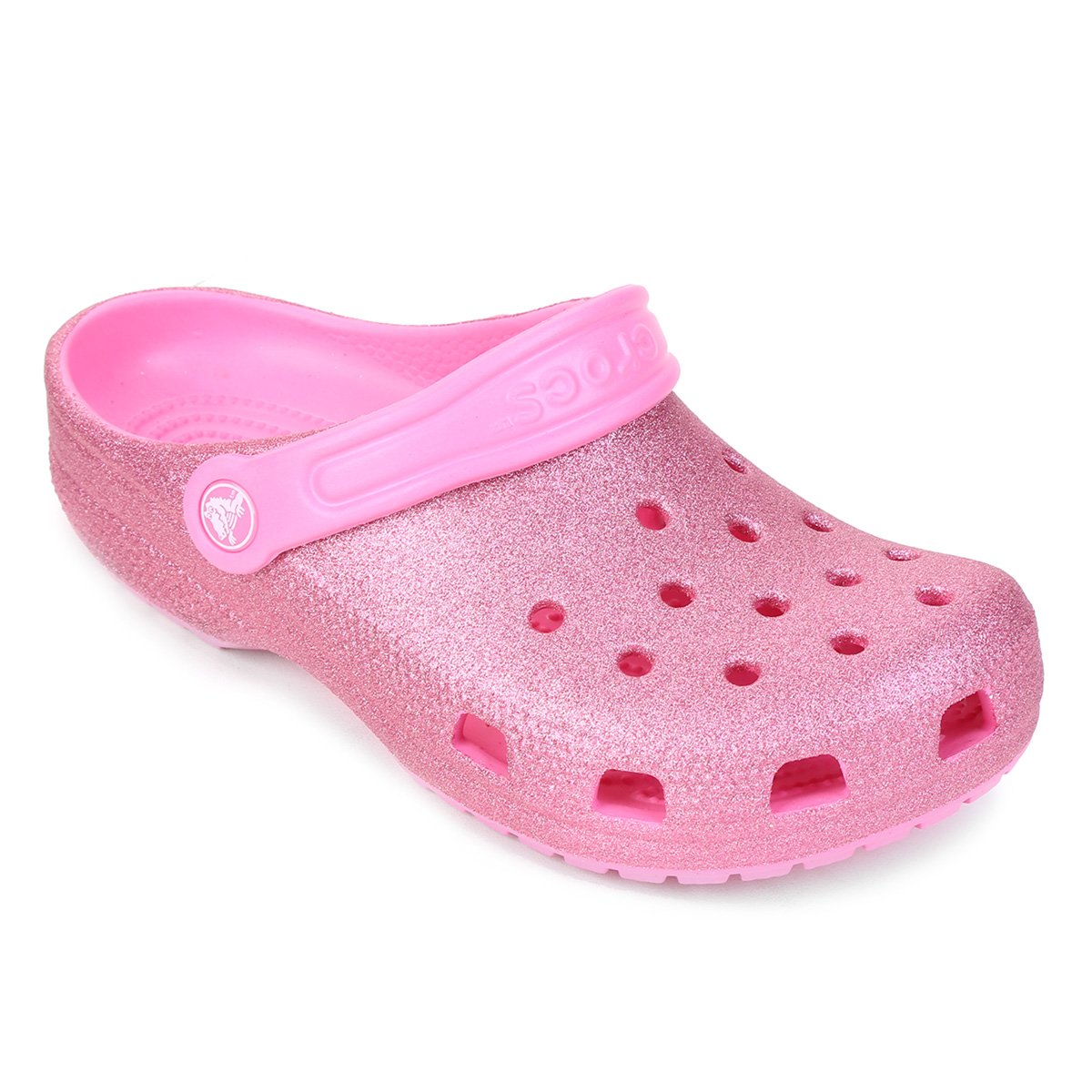 Crocs Infantil Classic Glitter Pink Zattini