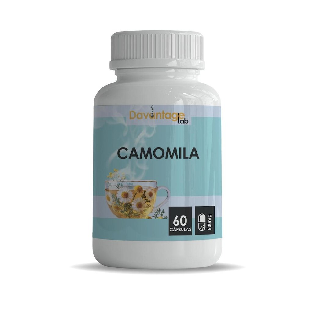 01 Pote Camomila 500mg Calm Natural