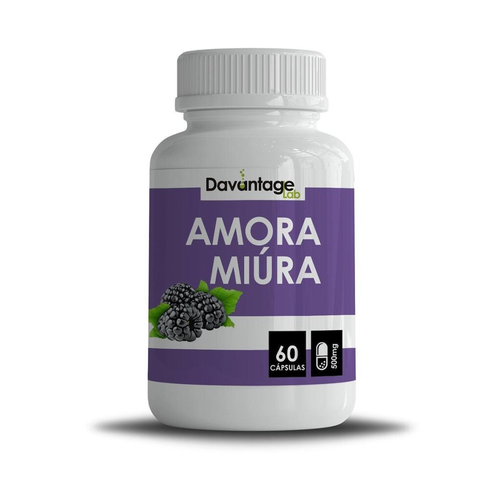 01 Pote de Amora 500mg Pura E Natural