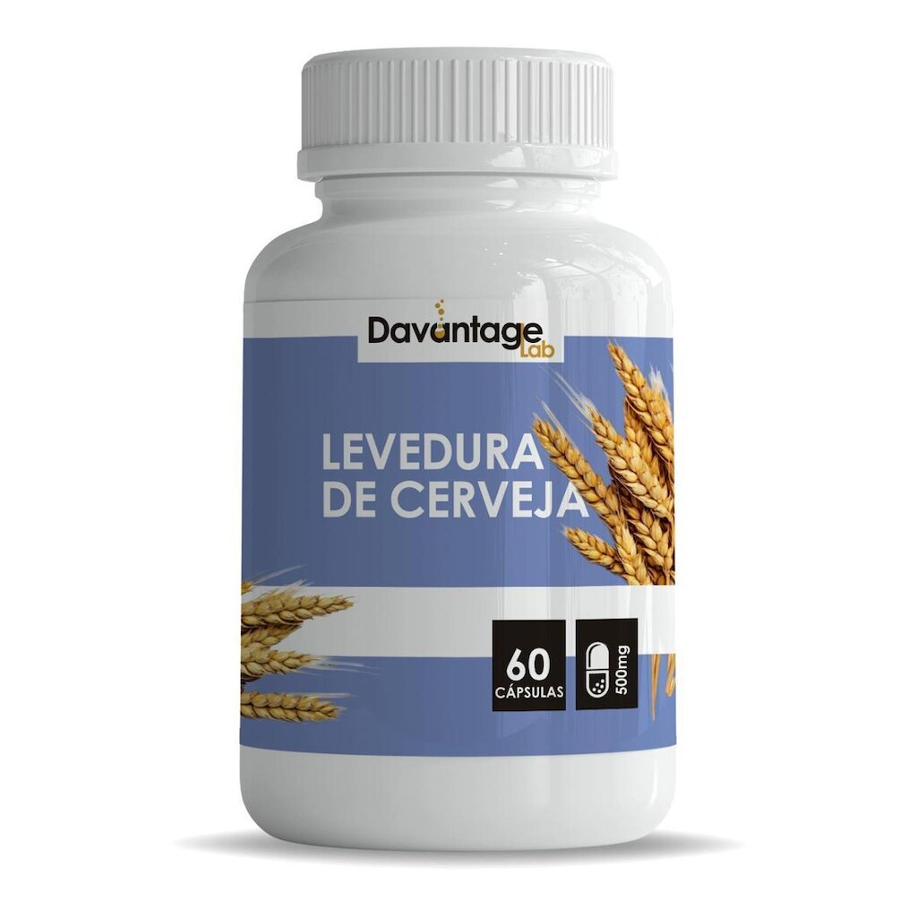 01 Pote de Levedo 500MG em cápsulas
