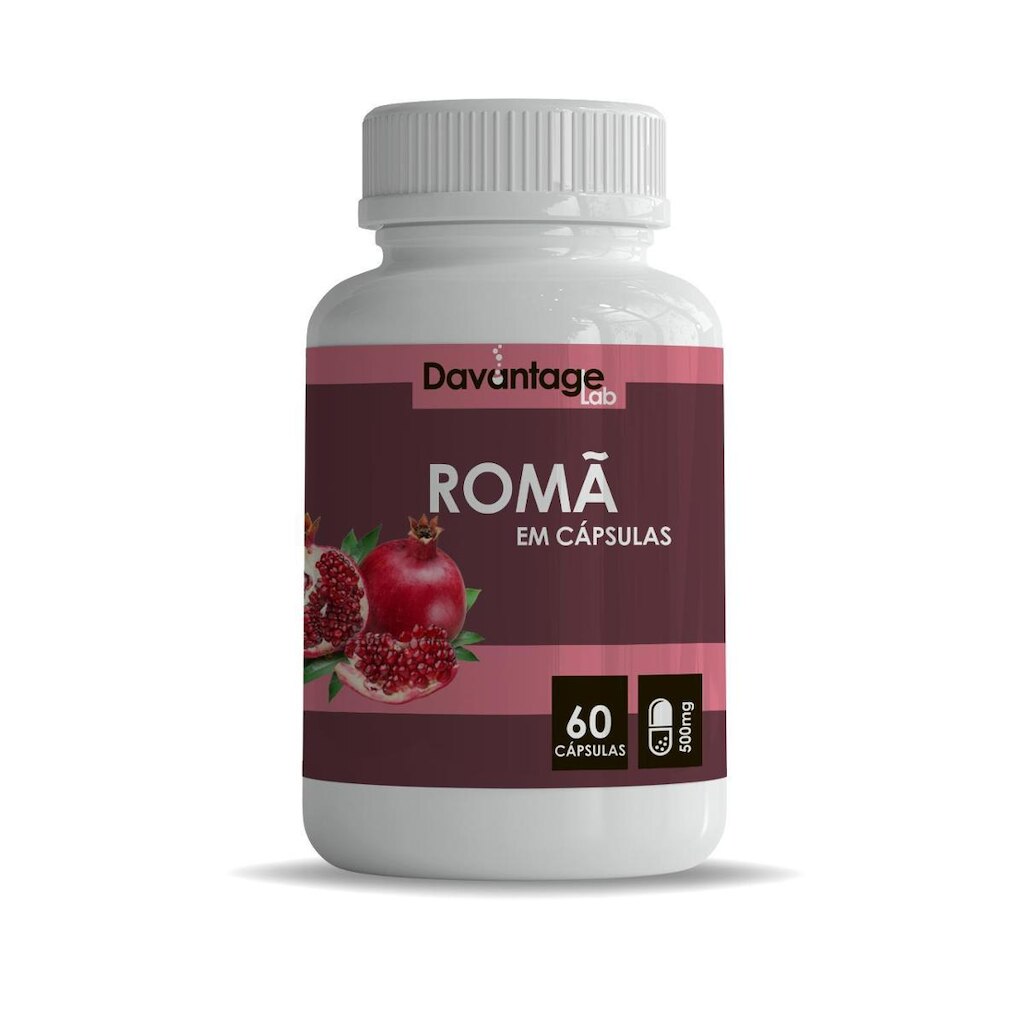 01 Pote Extrato De Romã 500Mg O Verdadeiro