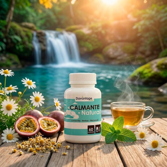 01 Pote Relaxar Calm Natural Para desacelerar corpo e mente
