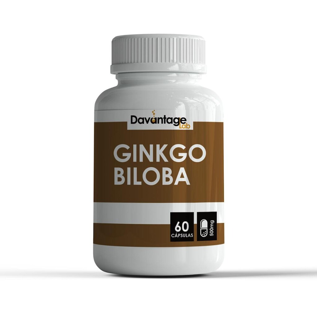 01 pote Suplemento de vitaminas Biloba O verdadeiro 500mg