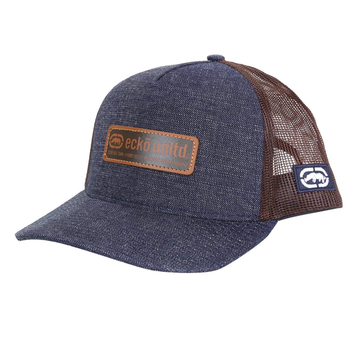 Boné Ecko Trucker Aba Curva Snapback Masculino