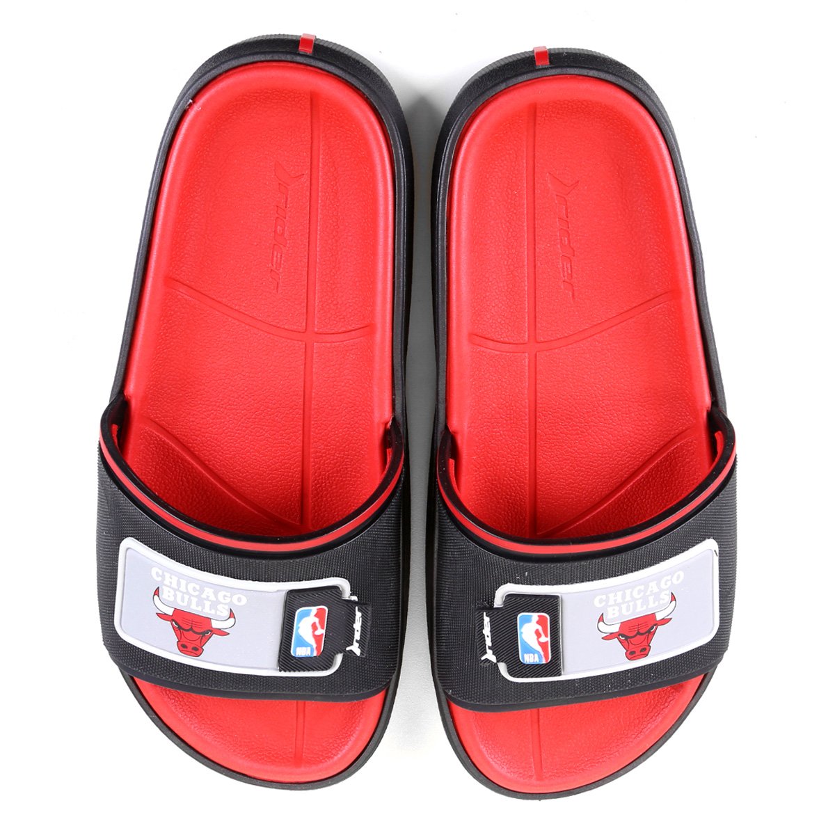 Chinelo Rider NBA Block Slide Ad Chicago Bulls Masculino