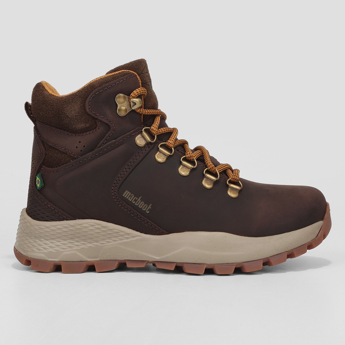 Bota Couro Cano Curto Macboot Imeri 04 Feminina