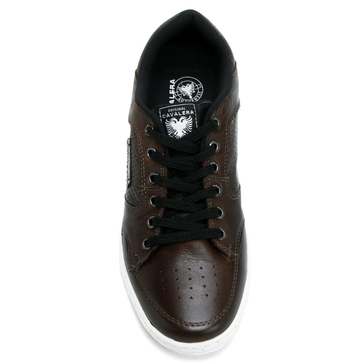 sapatênis couro cavalera breno masculino