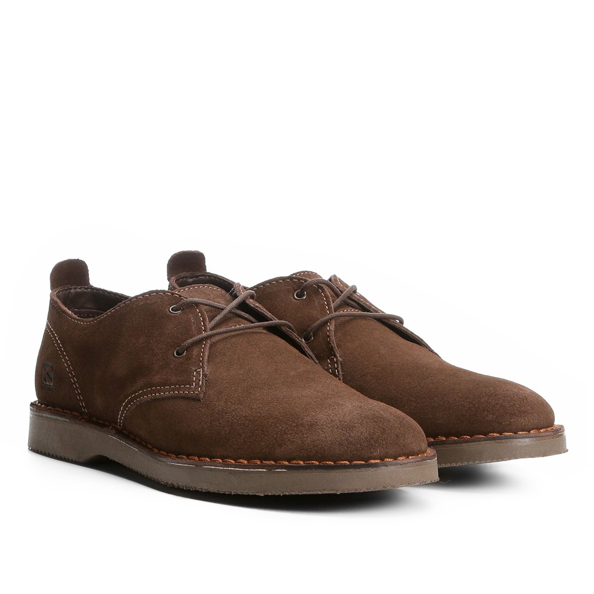 Sapato Casual Couro Kildare Filey Camurça Masculino