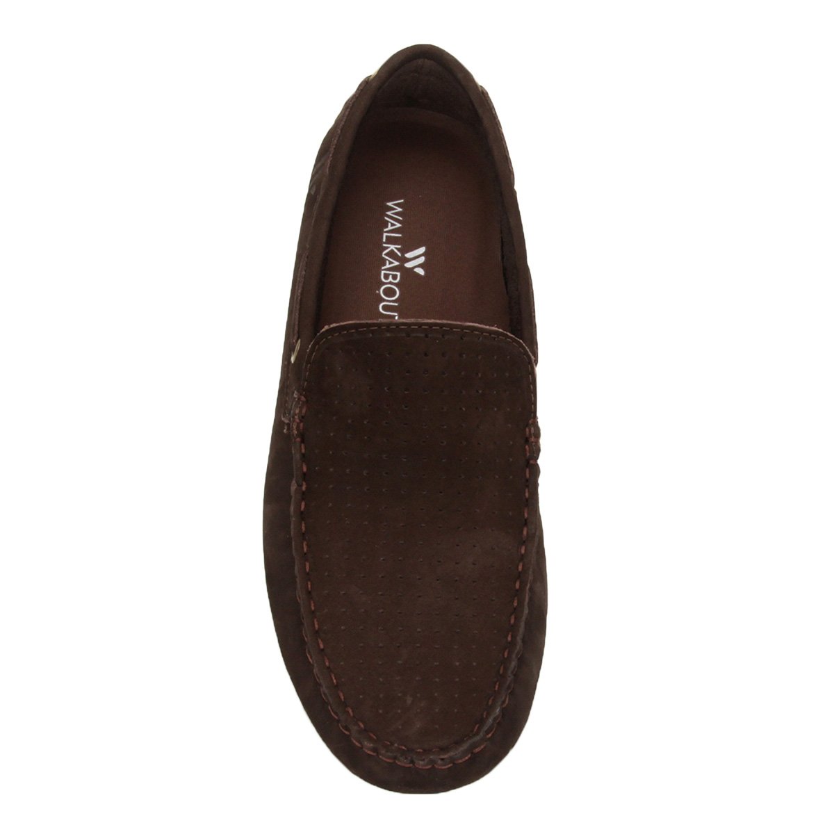 Mocassim Couro Nobuck Walkabout Laser Cut Masculino
