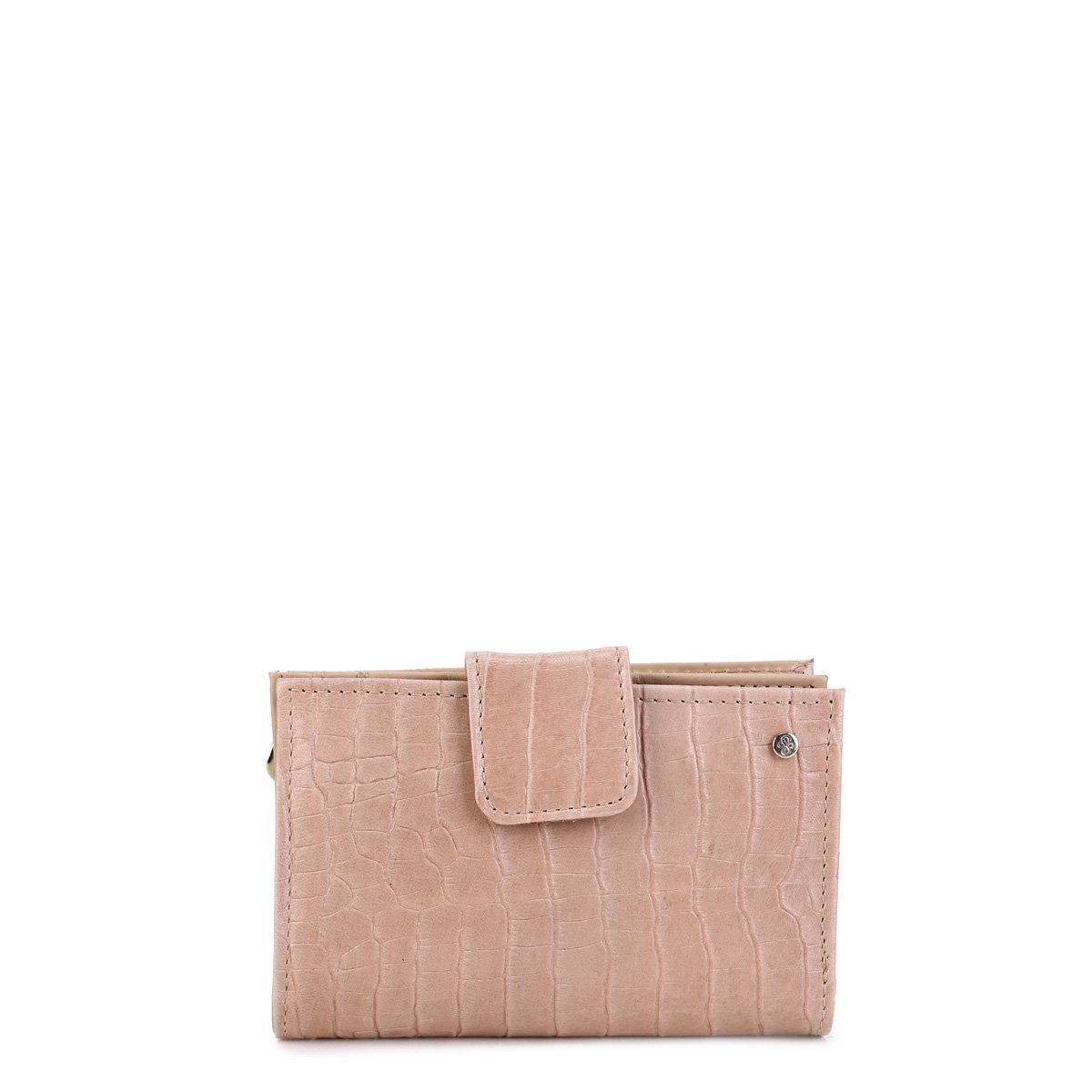 Carteira Couro Shoestock Croco Feminina