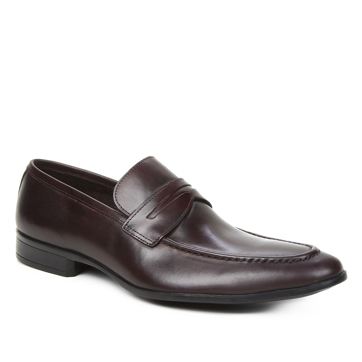 Sapato Social Couro Shoestock Lapela Masculino