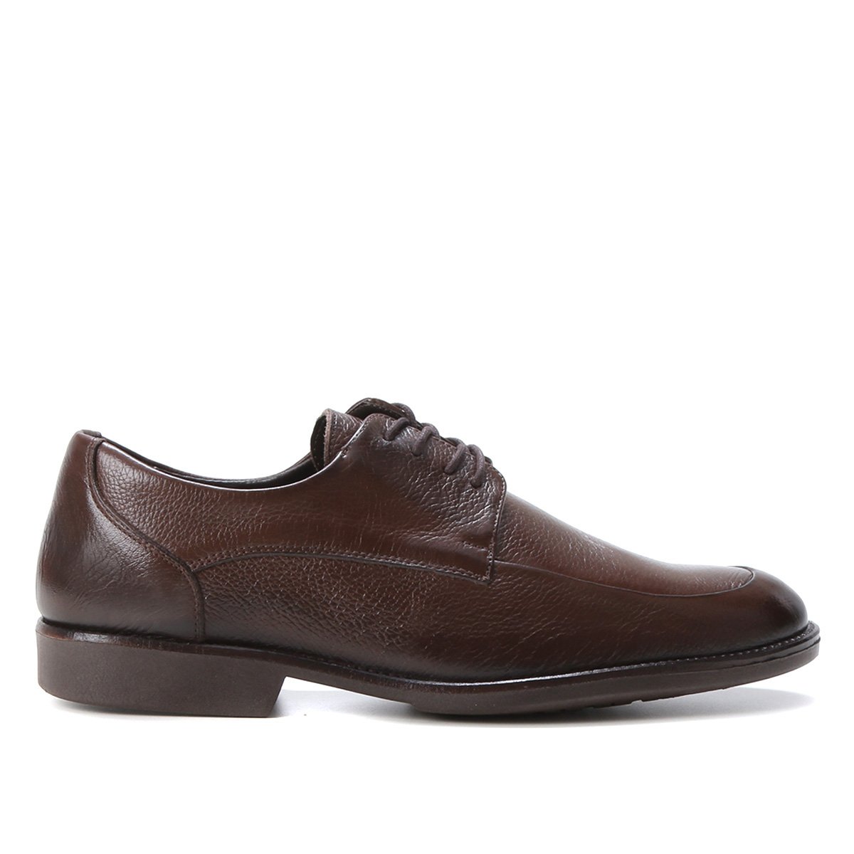 Sapato Casual Couro Shoestock Confort Cadarço Masculino