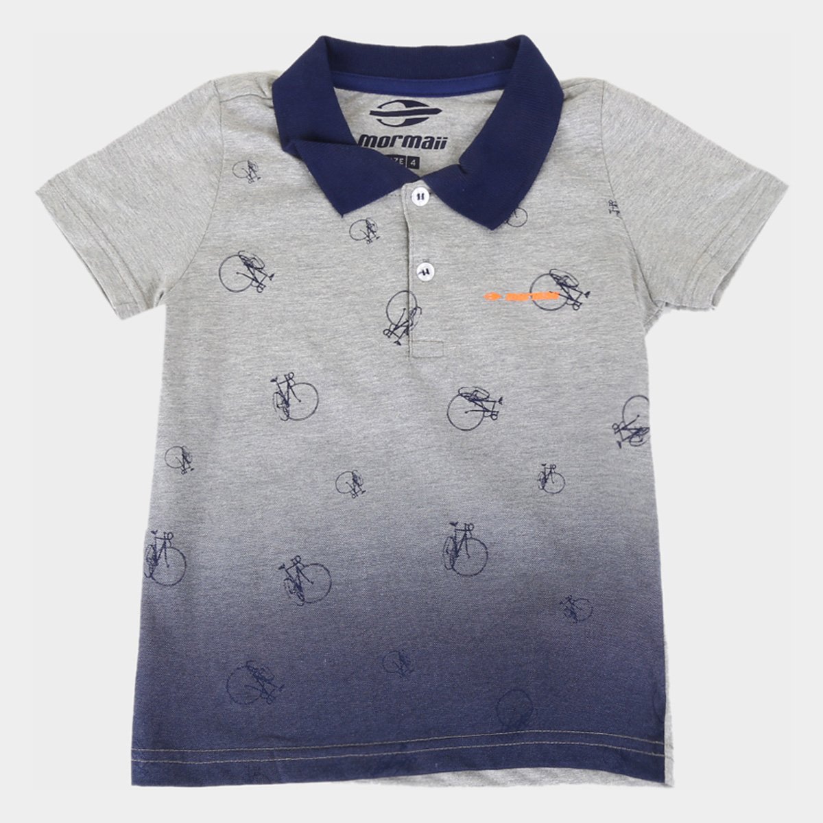Camisa Polo Infantil Mormaii Estampada Masculina