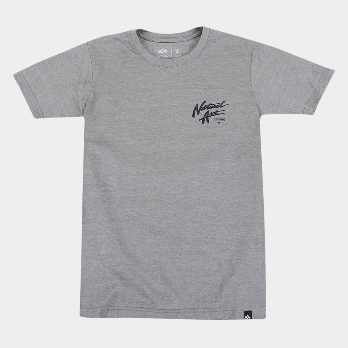 Camiseta Juvenil Natural Art Stamp