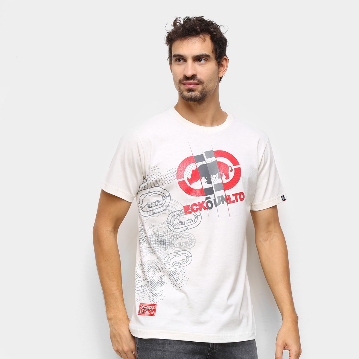 Camiseta Ecko Rhino Duo Color Masculina