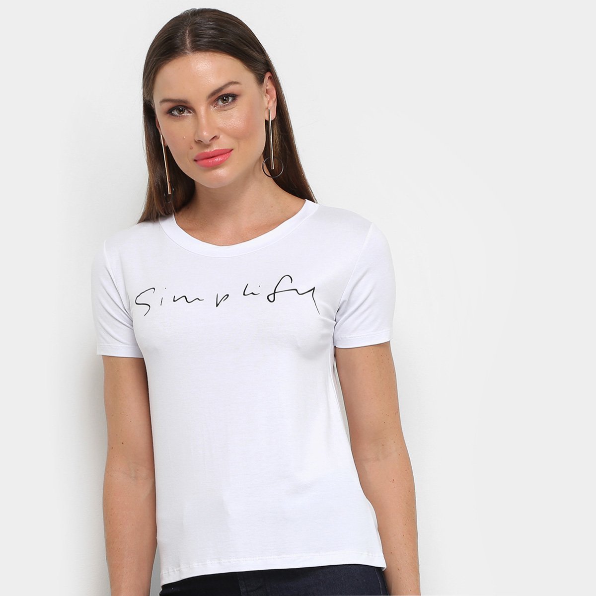 Camiseta Aura Simplify Feminina