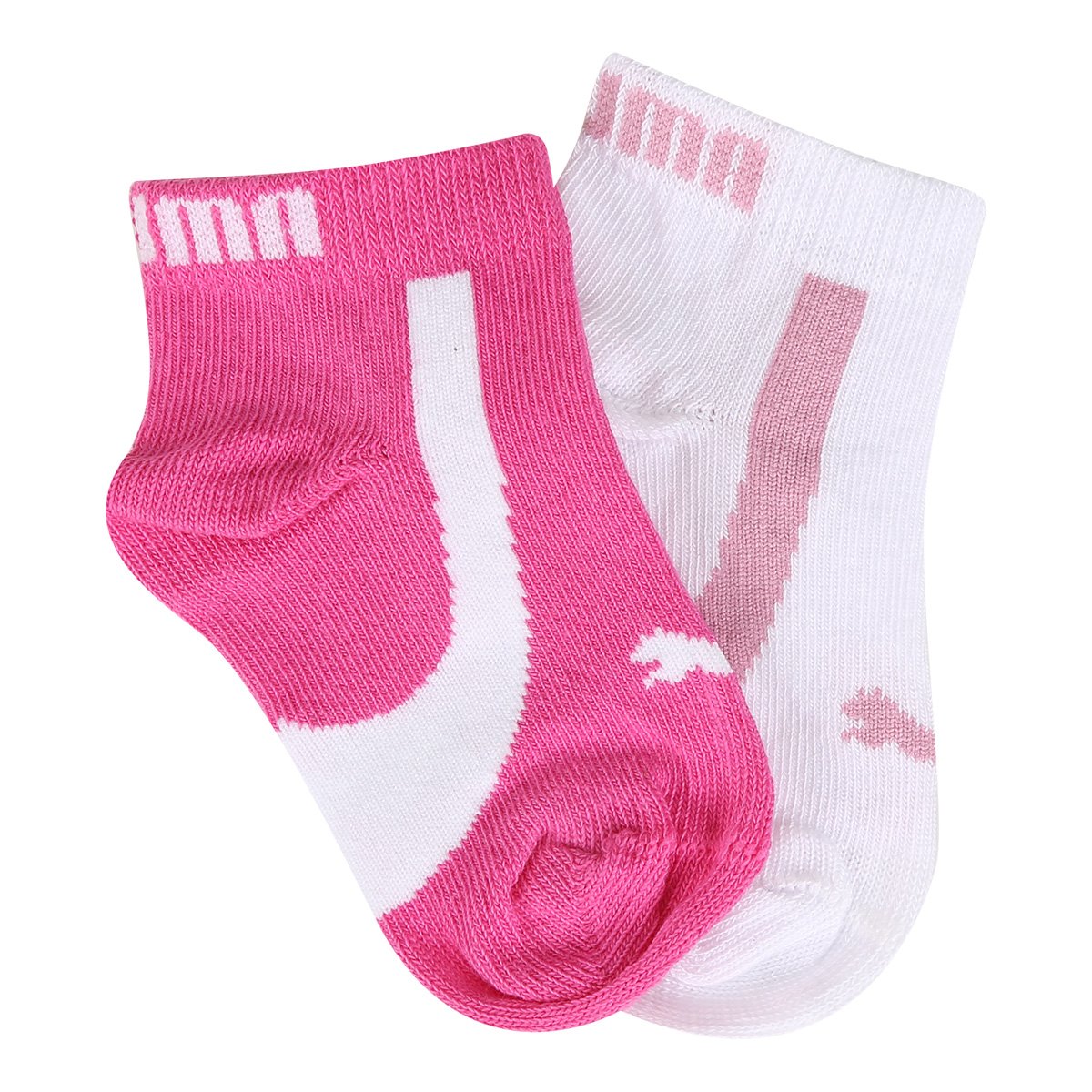 Kit Meia Infantil Puma Baby Sapatilha 2 Pares