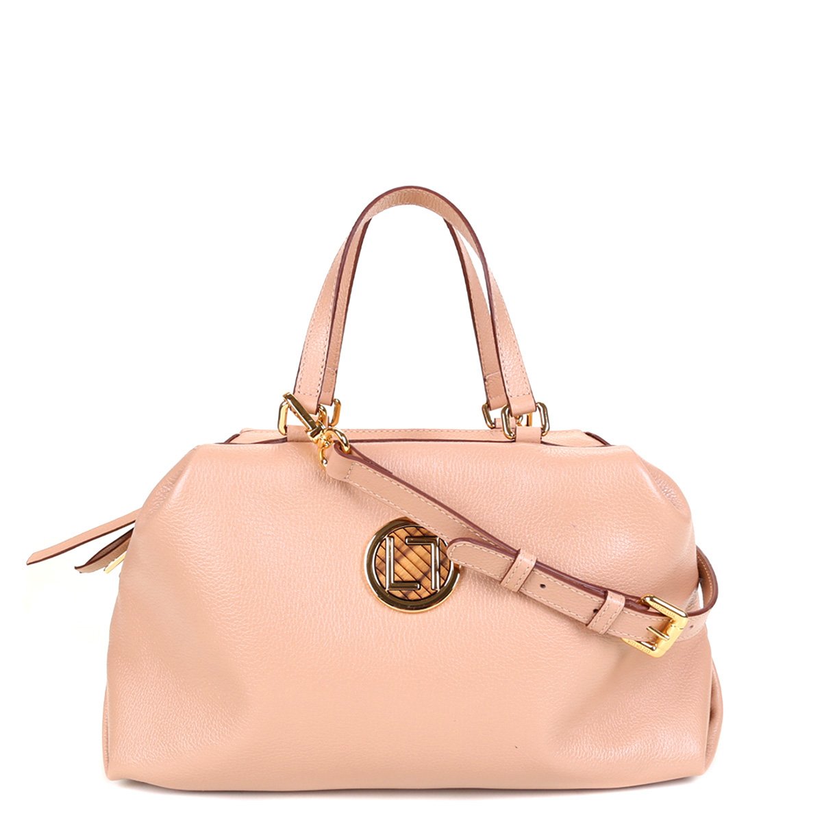 Bolsa Couro Luz da Lua Transversal Feminina