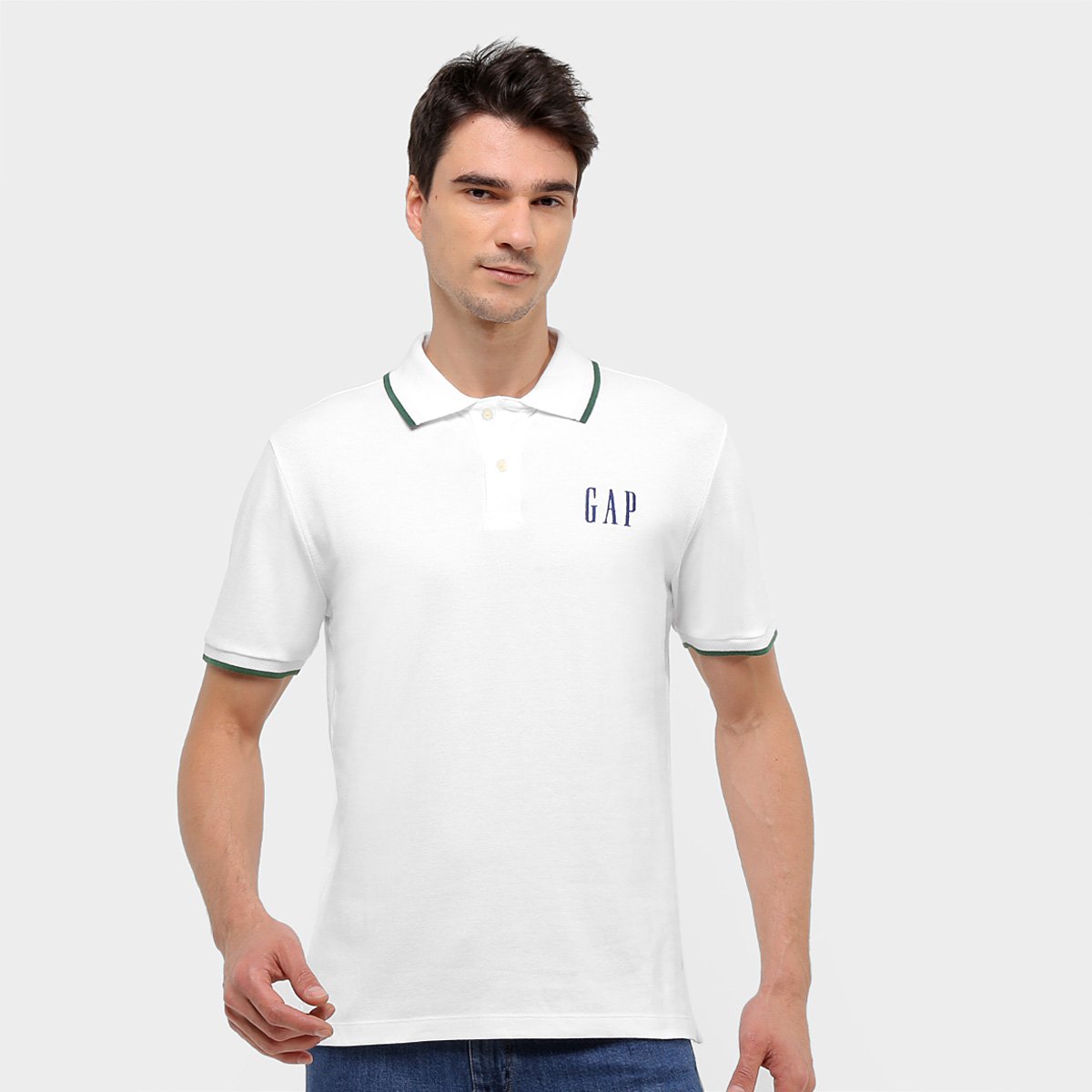 Camisa Polo GAP Malha Logo Masculina
