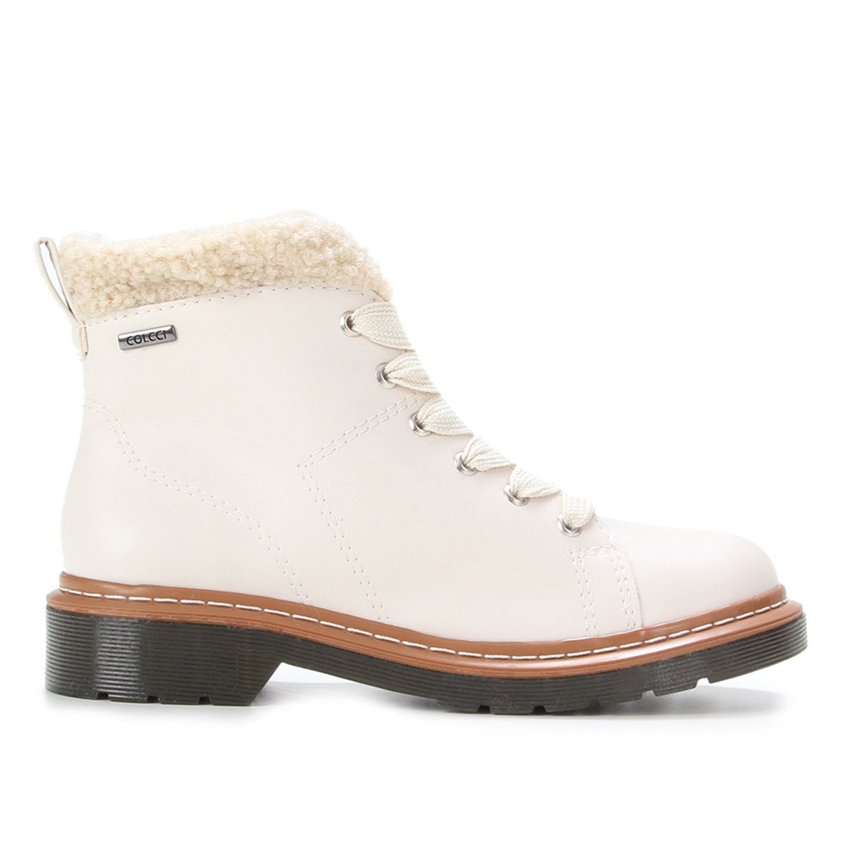 Bota Cano Curto Colcci Érica Pelúcia Feminina