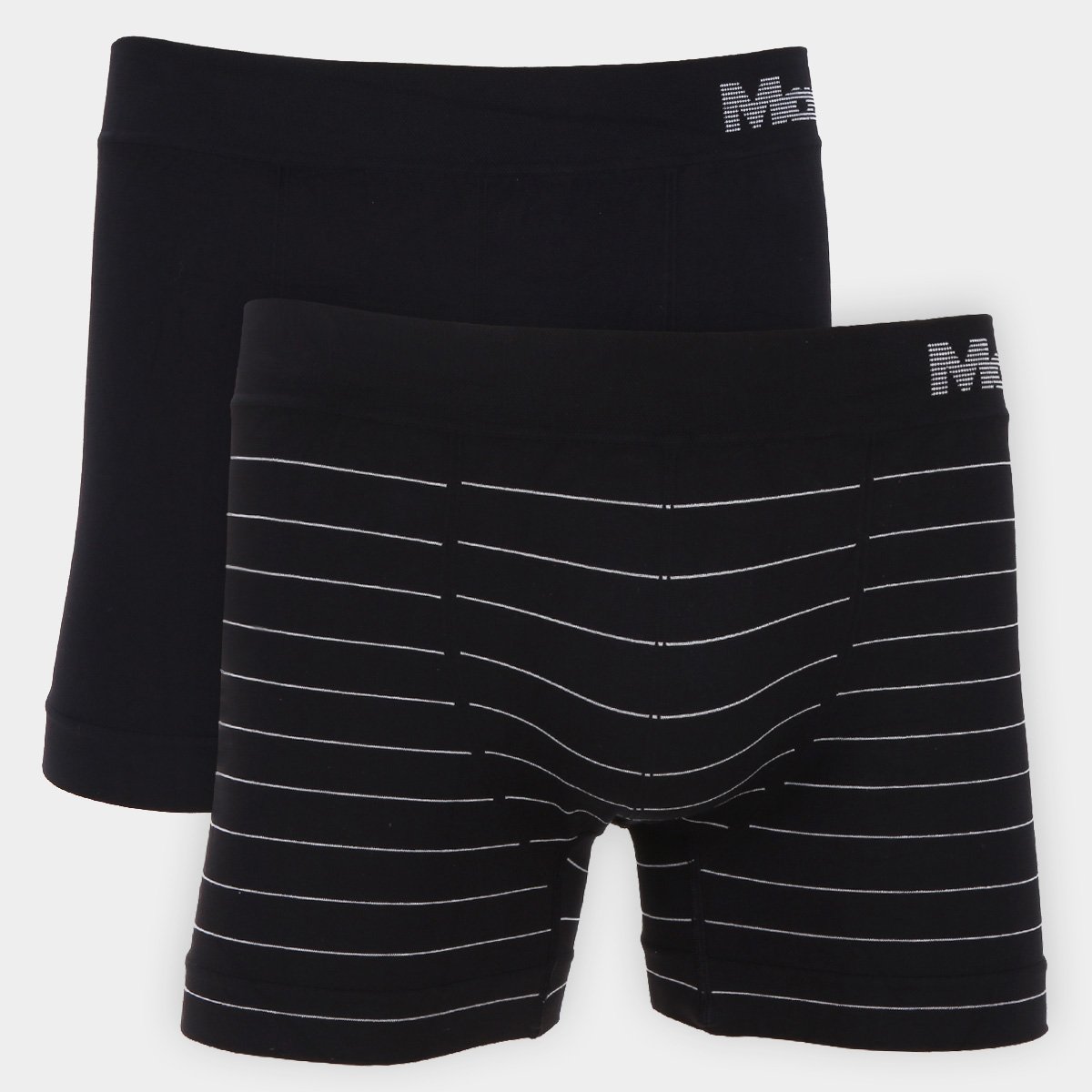 Kit Cueca Boxer Mash Microfibra Sem Custura 4 Peças