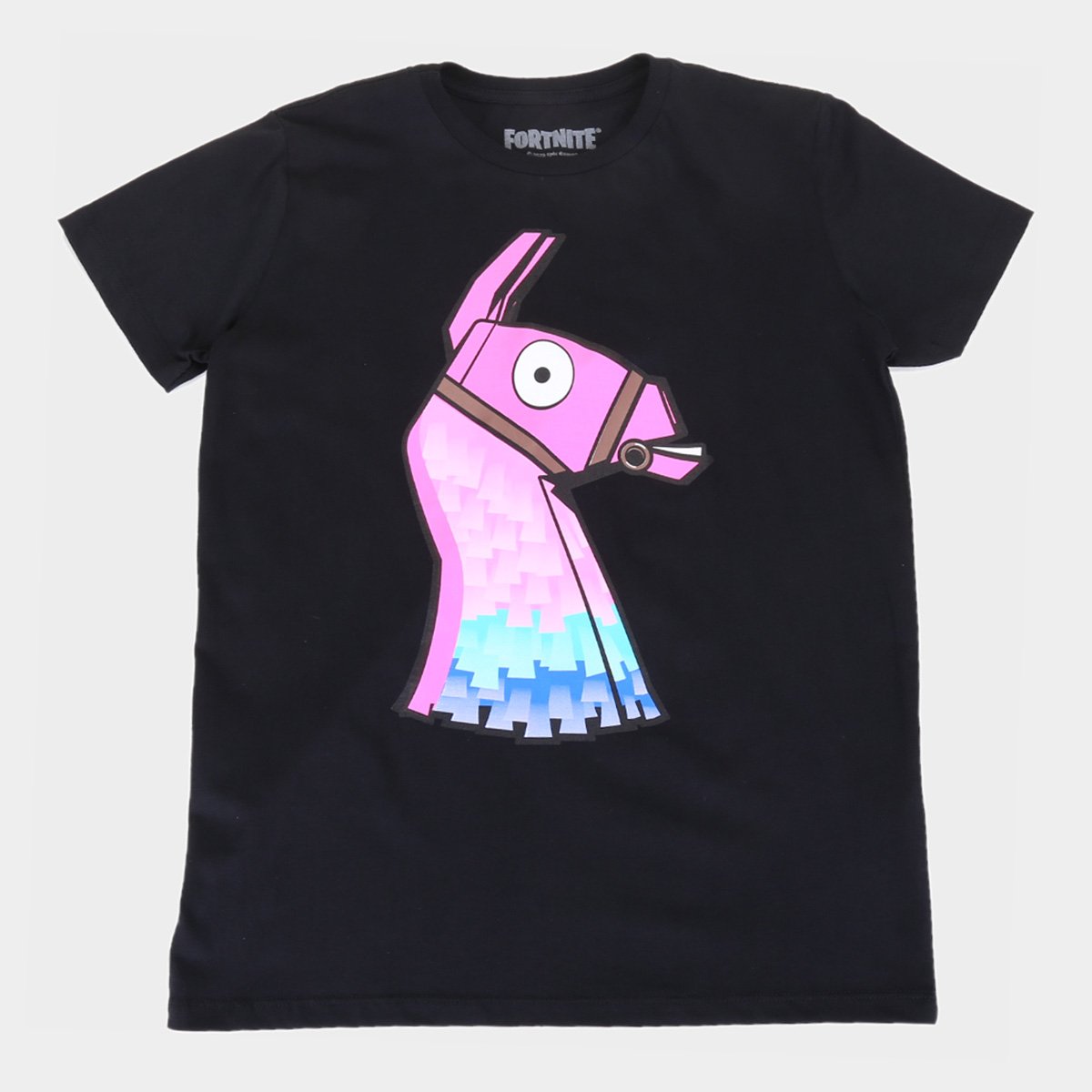 Camiseta Juvenil Fortnite Lhama Masculina