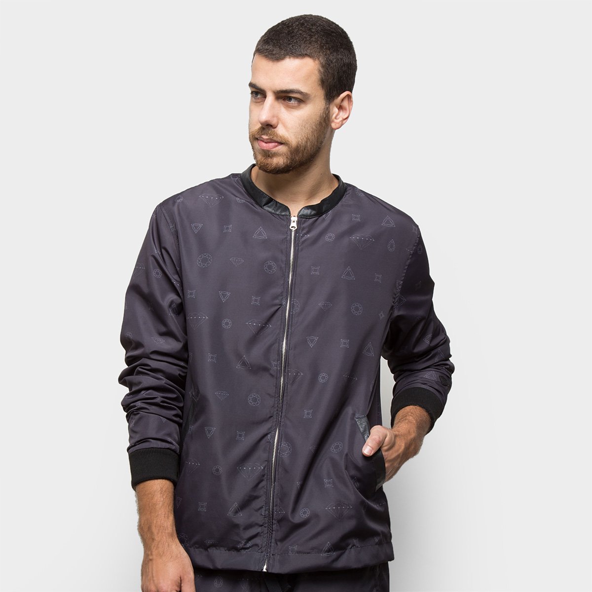 Jaqueta Diamond Monogram Masculina