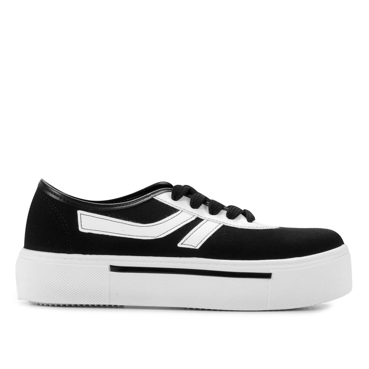 Tênis Moleca Caixa Alta Friso Feminino
