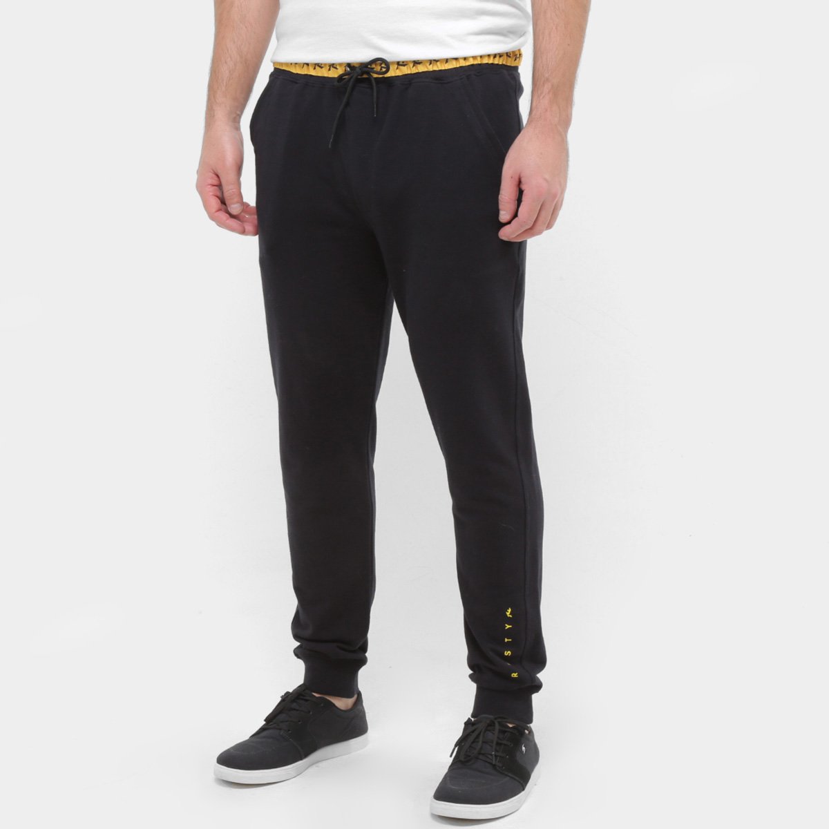 Calça Moletom Rusty Raucaus Masculina