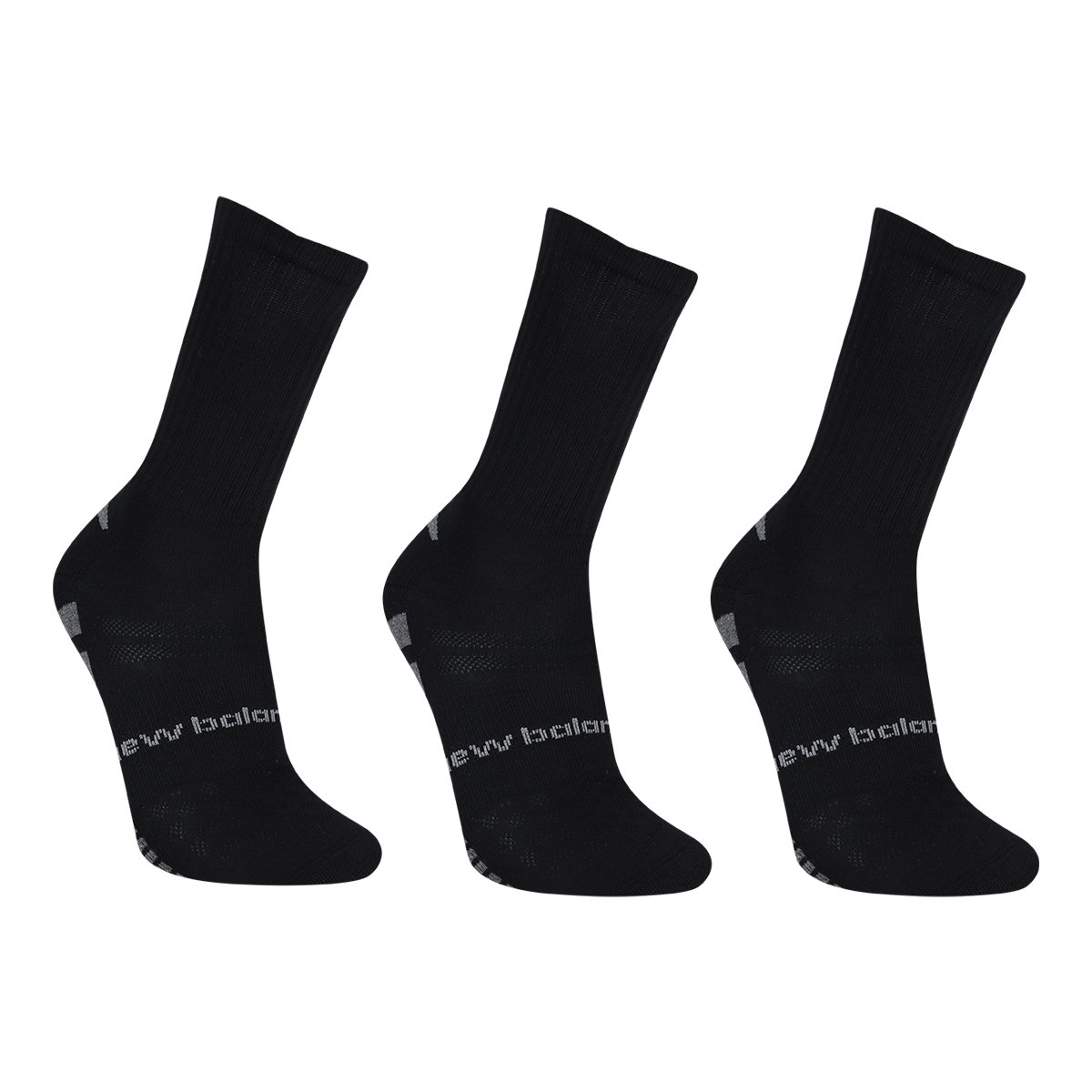 Kit Meia New Balance Cano Curto Com 3 Pares Feminina