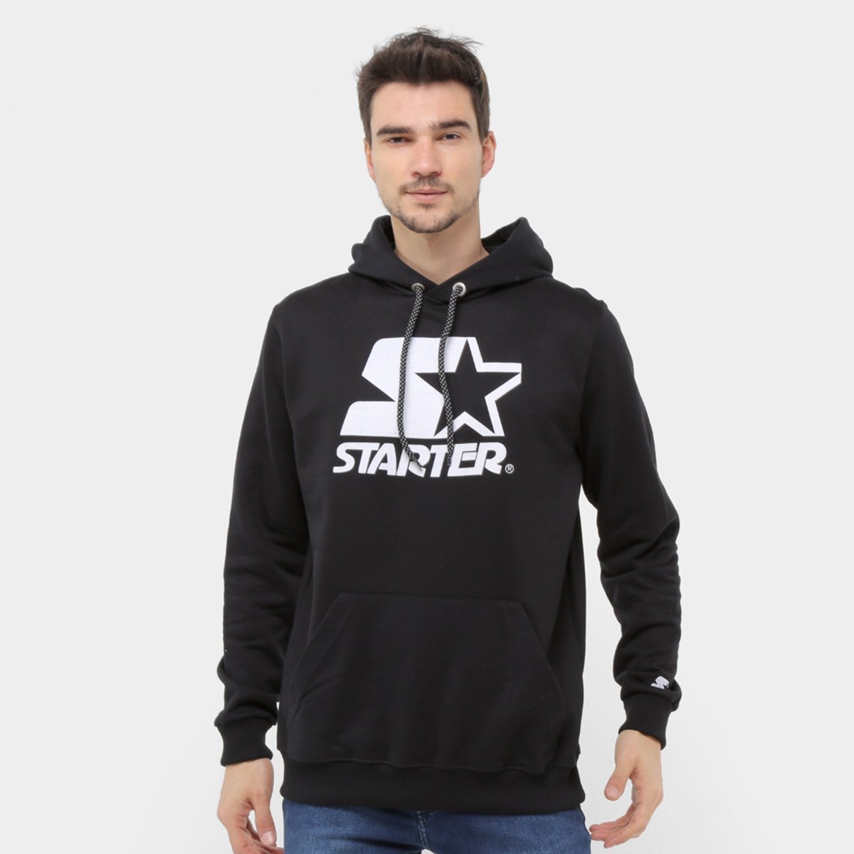Moletom Starter Big Logo Canguru Masculino