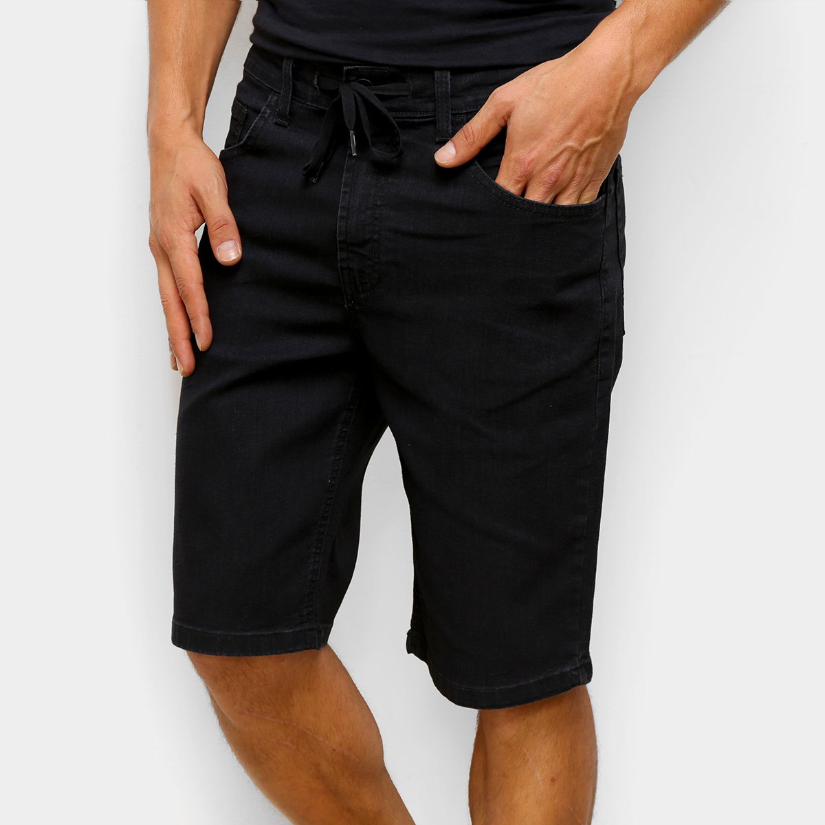Bermuda Quiksilver Skate Black Masculina