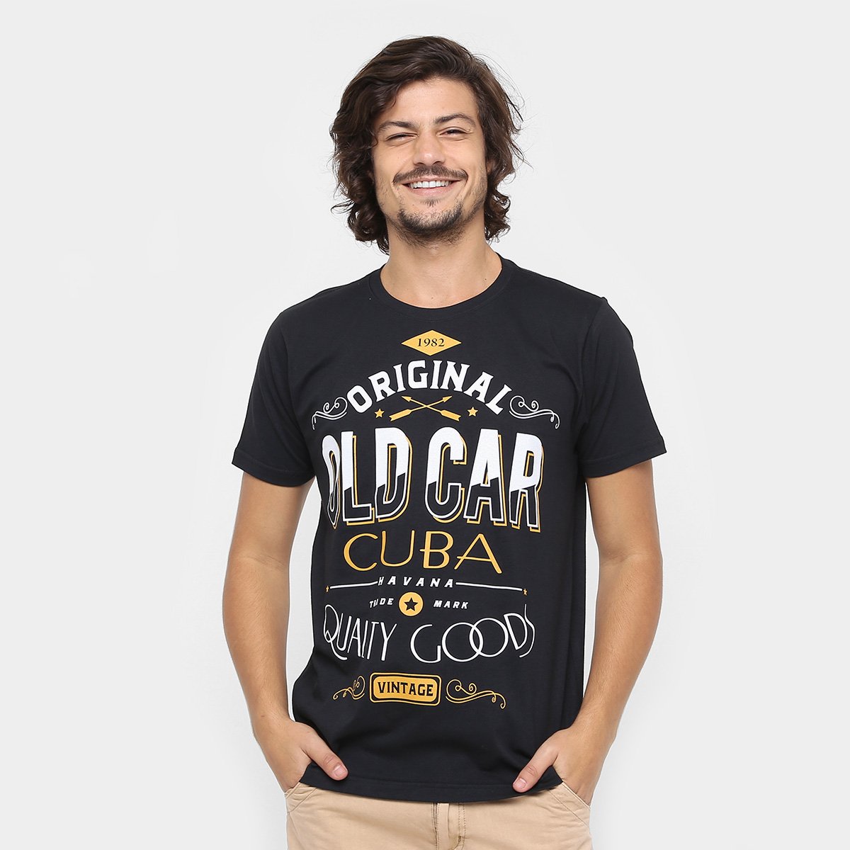 Camiseta Eagle Brasil Old Car Masculina