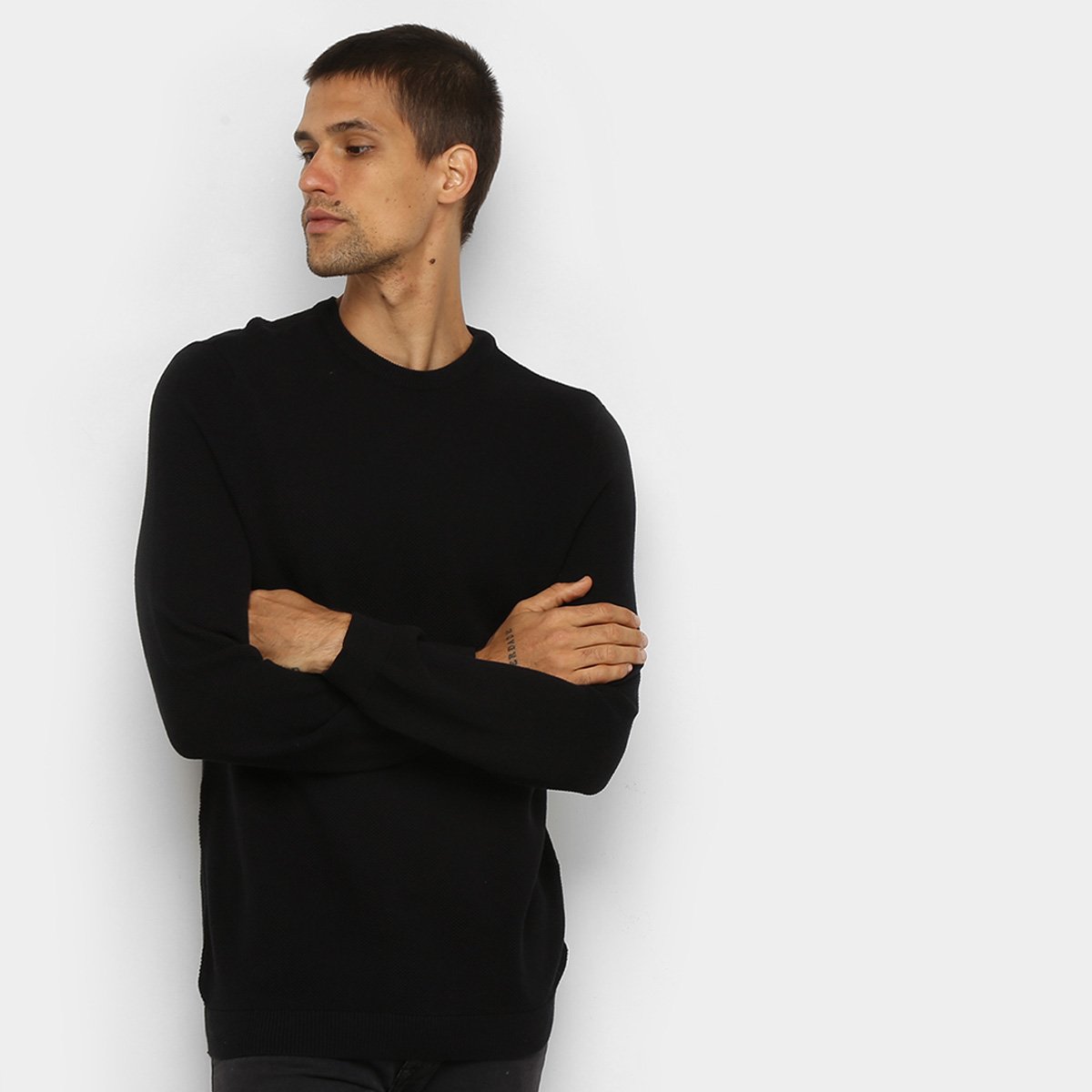 Blusa Hering Básica Manga Longa Masculina