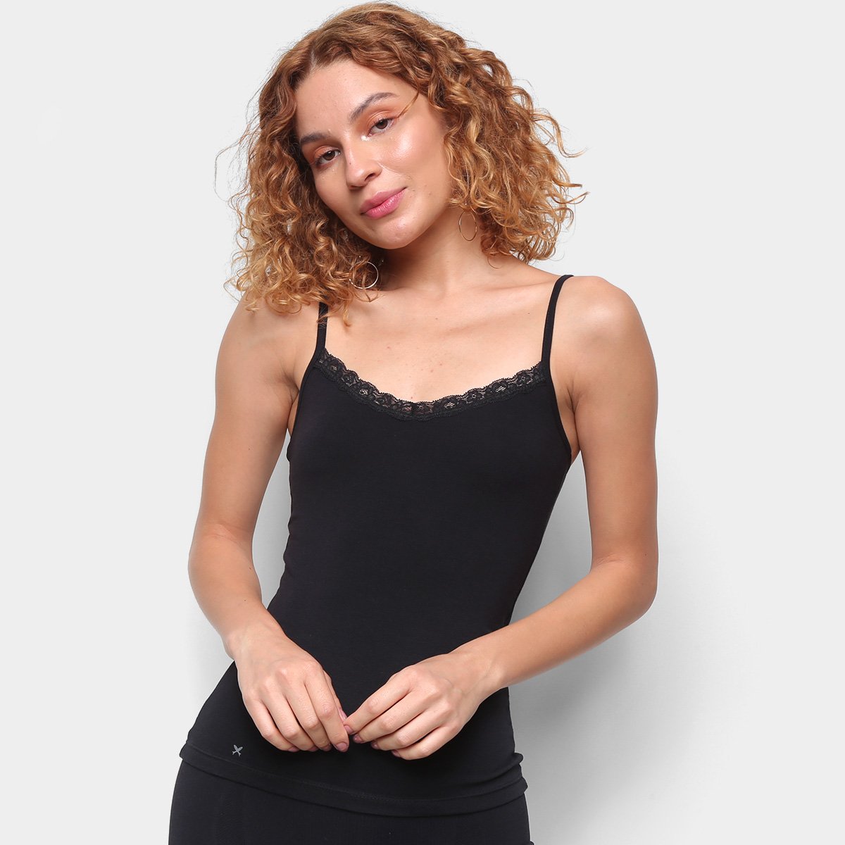 Camisete Hering Detalhe Renda