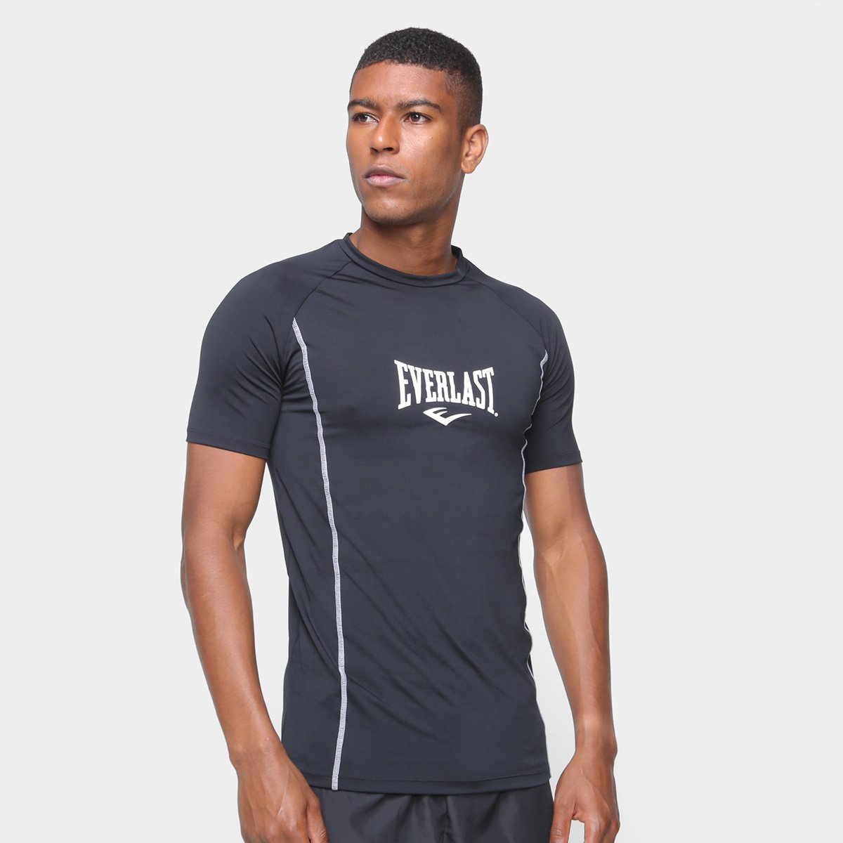 Camiseta Everlast Logo Lines Masculina